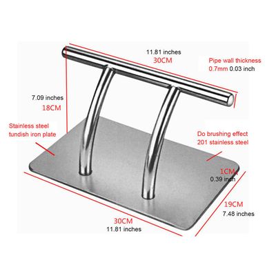 Repose-pieds en acier inoxydable - Pour salon de coiffure - Pédale pour salon de coiffure - Pour salon de beauté - Pour le spa et le massage des ongles Repose-pieds en acier inoxydable - Pour salon de coiffure - Pédale pour salon de coiffure - Pour salon de beauté - Pour le spa et le massage des ongles