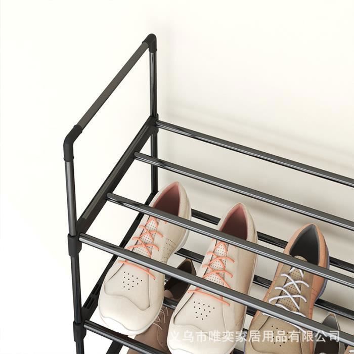 Étagère à Chaussures 5 Niveaux Rainberg - Rangement Pour 18-20 Paires - Facile à Assembler Sans Outils - Dimensions 73 X 19 X 75 Cm - 7