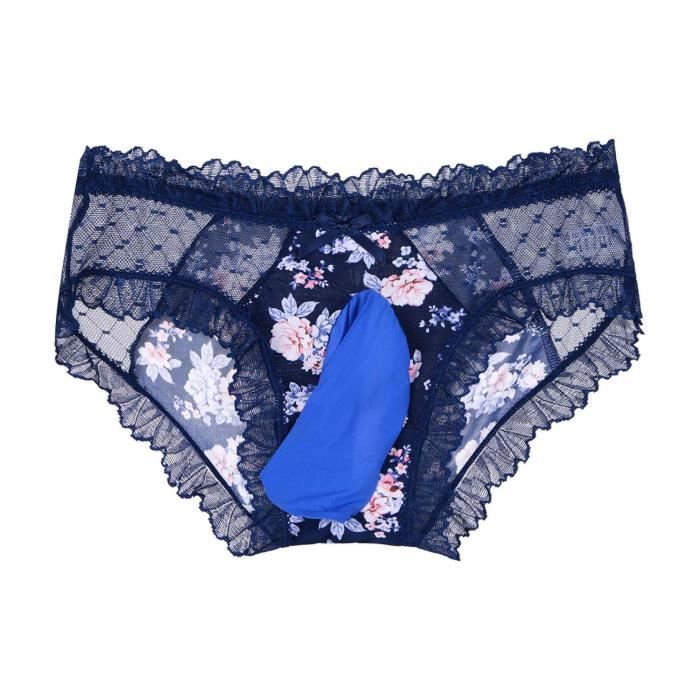 Slip dentelle 2025 homme