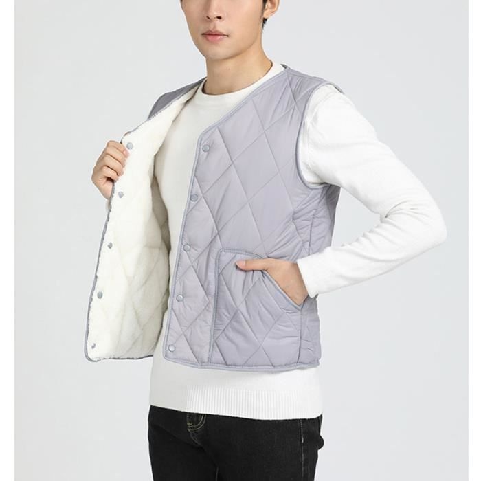 Gilet court homme online