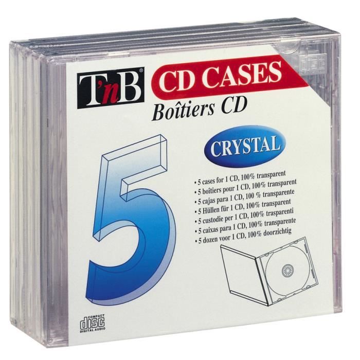 TNB Accessoires/Périphériques PC Boitier CD Doubles X5 pas cher 