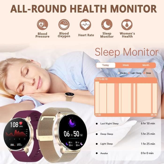 Fréquence Cardiaque Montre ConnectÃ©e Femme Les Mieux NotÃ©s