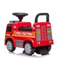 Camion de pompiers Mercedes à enfourcher - Mercedes - Rouge - Pour enfants de 12 mois à 3 ans-3