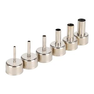 Ej.Life Kit 7 Buses Pour Pistolet à Air Chaud 861DW - Acier Inoxydable 345781012 Mm Pour Station De Soudage A Air Chaud 78058285