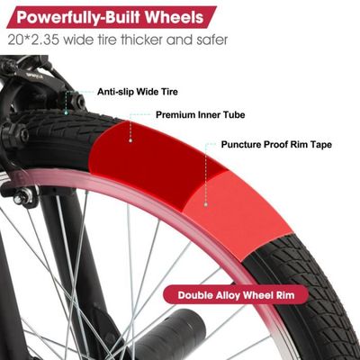 Pedales Bmx Premium Slim Aluminio 9/16 Plata | Meses sin interés