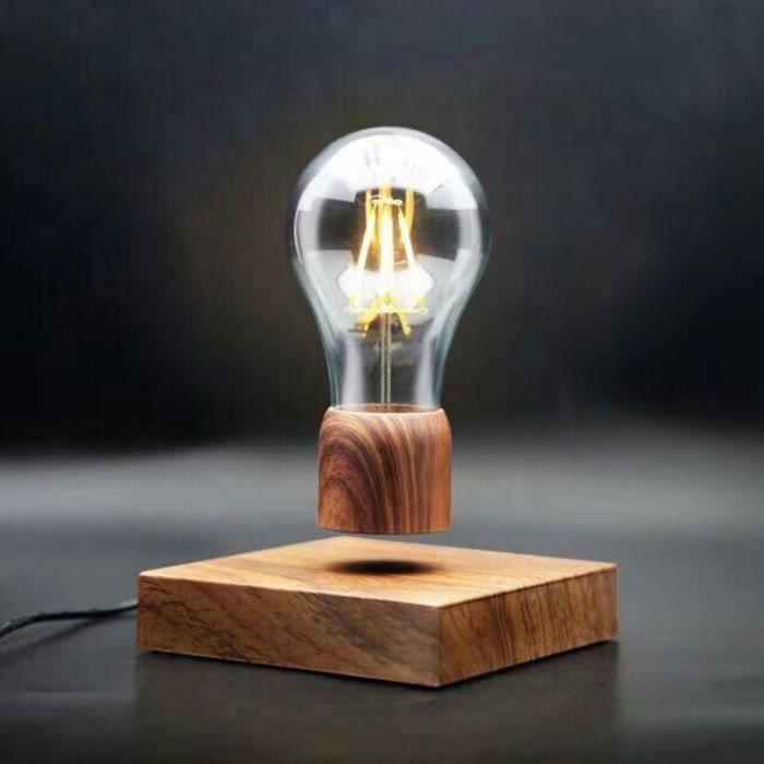 Lampe à ampoule flottante à lévitation magnétique, lampe de bureau à  ampoule LED avec commande tactile, décoration de Gadget de bureau pour la  maison
