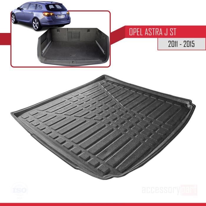 MTM BA-0636 Tapis De Coffre Pour Opel Zafira C Tourer 01.2012>07.2019, Black