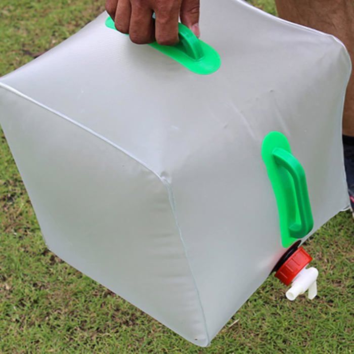 Réservoir D'eau Portable 240 L – Pliable En PVC, Pour Camping-car, Camping, Urgence, Sécheresse Et Incendie
