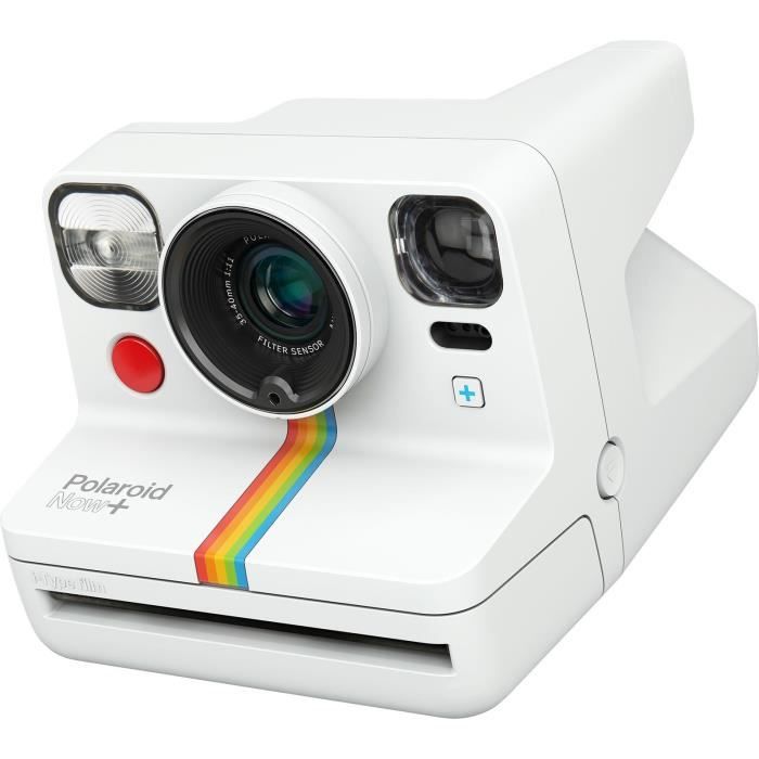 Appareil photo instantané Polaroid Coffret Now Generation 2 Noir &  blanc + 16 films inclus - Polaroid Now Generation 2 Noir & blanc + 16 films  inclus