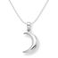 collier lune argent collier lune argent