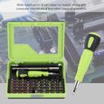 Jeu de tournevis 110 en 1 Précision électronique réparation outil magnétique amovible Kit