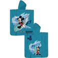 Disney poncho Mickey Mouse 55 x 110 cm polyester bleu-0