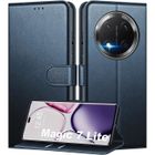 TECHTA Coque pour Honor Magic 7 Lite Étui de Protection Cuir PU [Pochette de Portefeuille] [Fermeture Magnétique] [Anti-Antichoc]