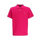 Ralph Lauren Homme Custom Slim Fit Mesh Polo Rose