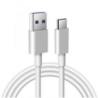 OuiSmart® Câble USB Type-C Blanc Chargeur et Data pour Samsung Xiaomi iPhone Huawei Honor