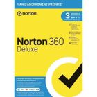 Antivirus - SYMANTEC - Norton 360 Deluxe 2025 - 1 An - 3 Appareils - Téléchargement