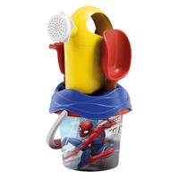 Seau de plage Spiderman garni 13 cm - ADRIATIC - Enfant - Mixte - 18 mois - Spiderman - Bleu