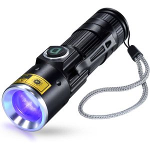 Alkingline Mini Lampes De Poche Rechargeables Torche Zoom LED XHP50, Lanterne À Main De Chasse De Camping Lumineuse À Longue Portée Du 2,9 € | DHgate