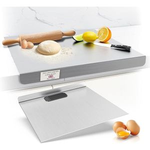 Planche à Découper En Acier Inoxydable ZOIMANIA - Profondeur 45mm - Neuf Sous Licence