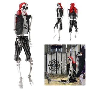 Déco de fête murale Décoration Halloween Squelette Humain Simulation S
