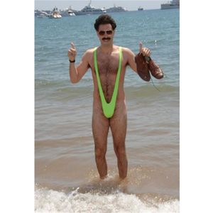 MAILLOT DE BAIN SLIP MANKINI BORAT ROSE ADULTE