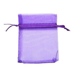 Bleu Foncé Fliyeong 30 Pcs Organza Cadeau Sacs Bijoux Cordon Pochettes Wrap Pochettes De Noce Faveur Sacs De Bonbons 