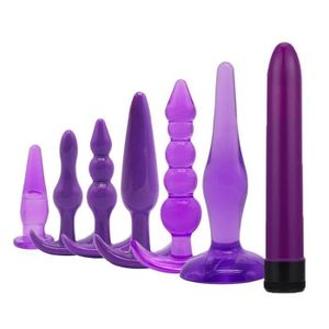 COSMÉTIQUE SENSUELLE Doux Butt Plugs Dildo Vibrator Débutant Set Sex To