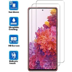 Acheter 9H couverture complète verre trempé pour Samsung Galaxy S20 FE 4G 5G  S20 Lite S20 Film de protection d'écran de ventilateur For Samsung S20FE  Glass Screen Protective Film