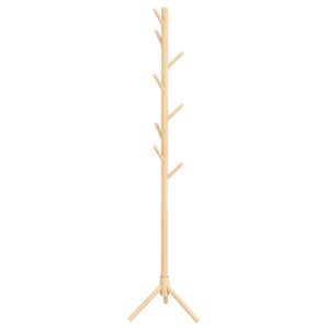 Unilux 100340696 Accueil Portemanteau sur pied à Tête Tournante avec 8 Patères Porte-Parapluies et Egouttoir 175 x 34 cm Blanc
