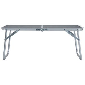 TABLE DE CAMPING SIB Table pliable de camping Gris Aluminium 60x40 