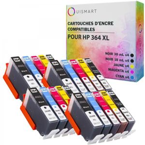 PACK CARTOUCHES Ouismart® 20 Pack Cartouches Compatible HP 364 364