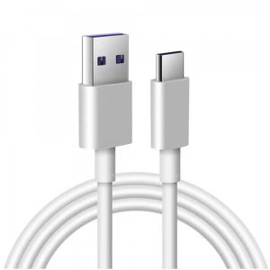 Câble charge rapide USB Type C 2.4A BUDI Noir 120cm
