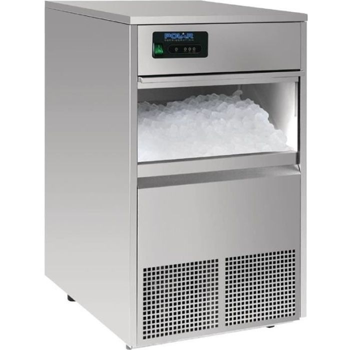 Machine à glaçons pro paillettes condenseur eau production 200 kg/jour -  Icematic - Machines à Glaçons PRO - référence F200WIX - Stock-Direct CHR