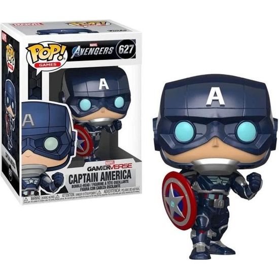 Funko Pop! Marvel: Marvel Avengers Game - Black Widow - (Stark Tech Suit) With GW Chase