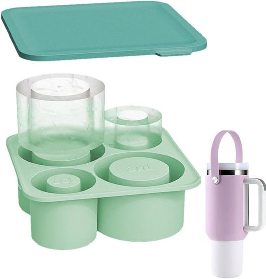 Stanley Moule À Glaçons En Silicone, Bac À Glaçon, Cube Glacon Reutilisable Avec Couvercle Pour