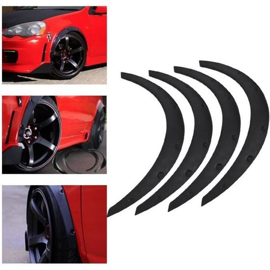 Élargisseurs d'ailes de roue de voiture en ABS, extension de roue, passages  de roue, garniture en plastique, accessoires de style de voiture, Toyota  RAV4 2020-2021 - AliExpress