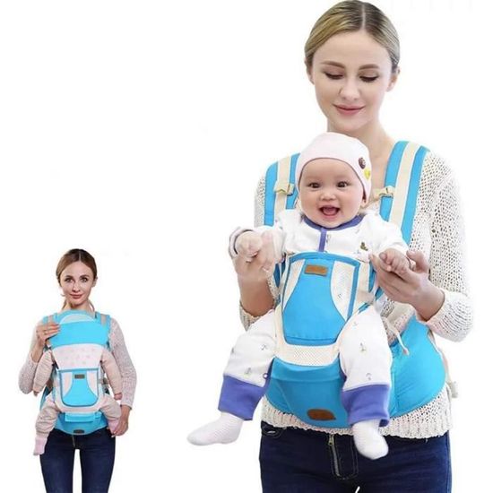 Porte-Bébé Ajustable Respirant Pour Nouveau-Né - Écharpe De Portage Confortable