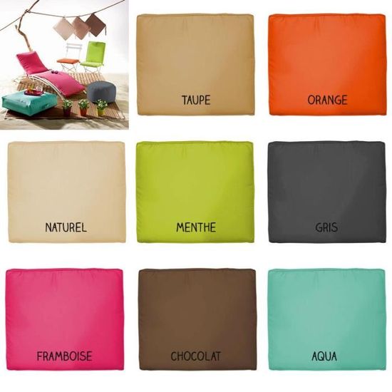 coussin extérieur imperméable
