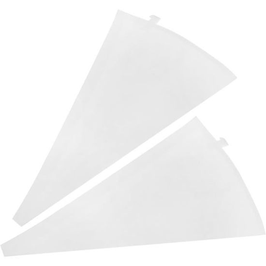 100 Poches Pâtissières à Douilles Transparentes Jetables 51 Cm