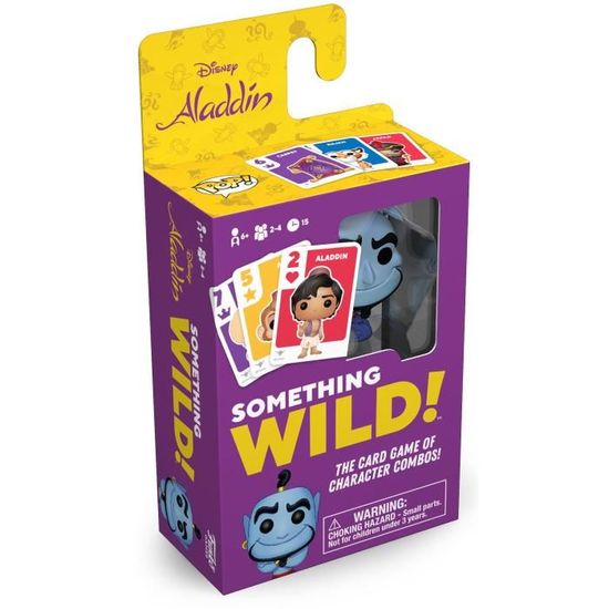 Jeu de cartes Funko Something Wild Card Game Aladdin - Marque FUNKO - Jeu de carte - 6 ans et plus