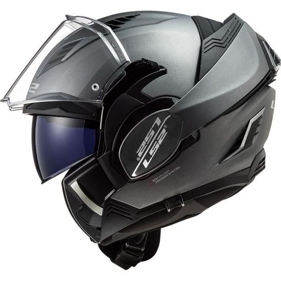 Titanium Mat LS2 LS2 Casque Modulable Valiant S = 55-56 cm Cagoule 