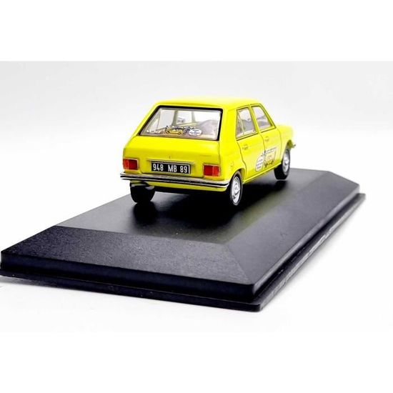 Voiture de Collection PEUGEOT 104 3M58 La 4 Portes La Plus Courte d'Europe 1/43 Peugeot104 Edition Limitée 504 PCS