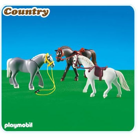 Animaux Chevaux Playmobil – Catégorie 2, Référence 2 – Occasion En Très Bon état