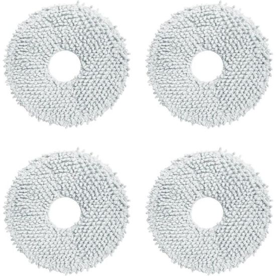 Lot De 8 Lingettes Microfibre Pour Robot Dreame L10s, L20, X40, L40, X50, L50 Pro Ultra