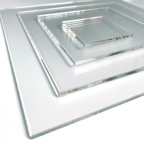 Plaque plexiglass 1,5 mm 60 x 40 cm (600 x 400 mm) - Cdiscount Bricolage