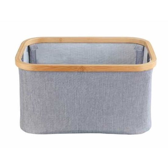 Panier Rangement Produits Entretien WENKO - 6 Compartiments, Pliable - Vert - Polyester