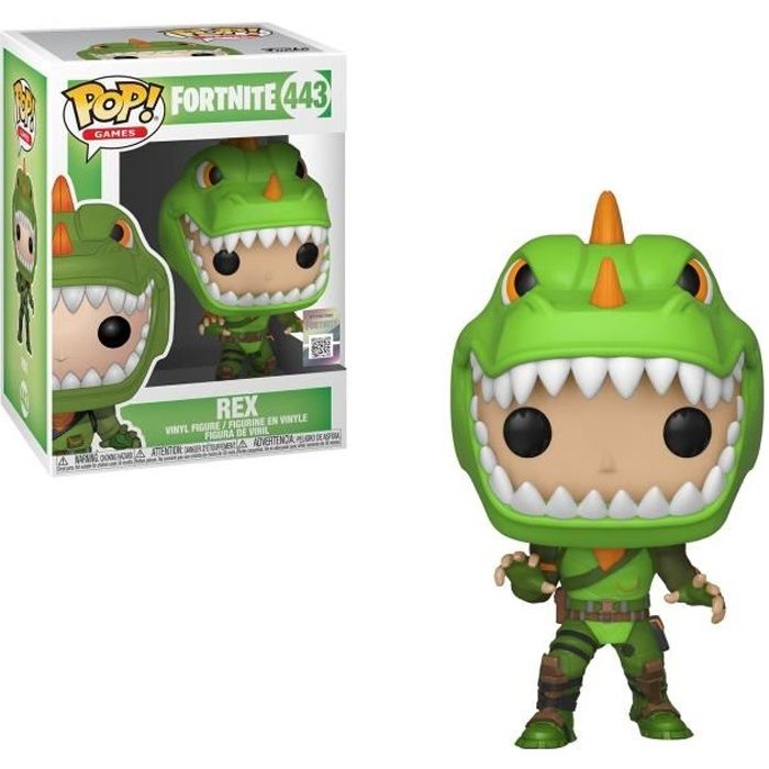 Figurine Funko POP ! Fortnite - Rex - Cdiscount Jeux vidéo