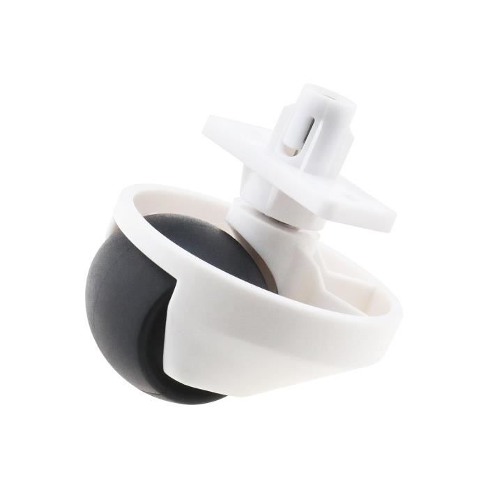 Ruota Anteriore Silenziosa Per Roborock - Ricambio Per S65, S55, S7, S8, G10, G20 E Altri (Nero)