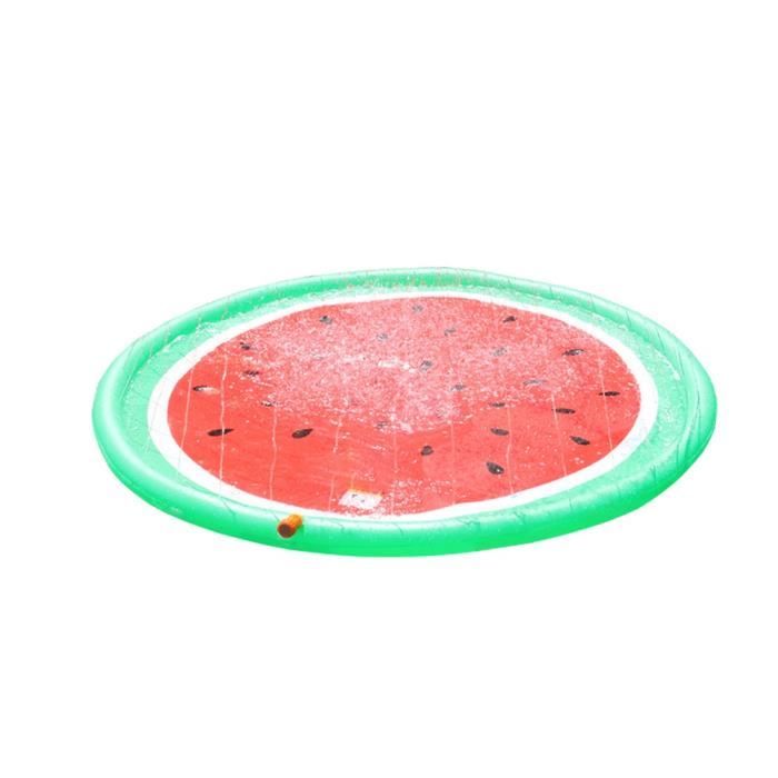 Splash Pad pour les tout-petits, Pad gonflable de gicleurs pour les enfants, piscine à pataugeoire Slip Slide, jouets d'extérieur po