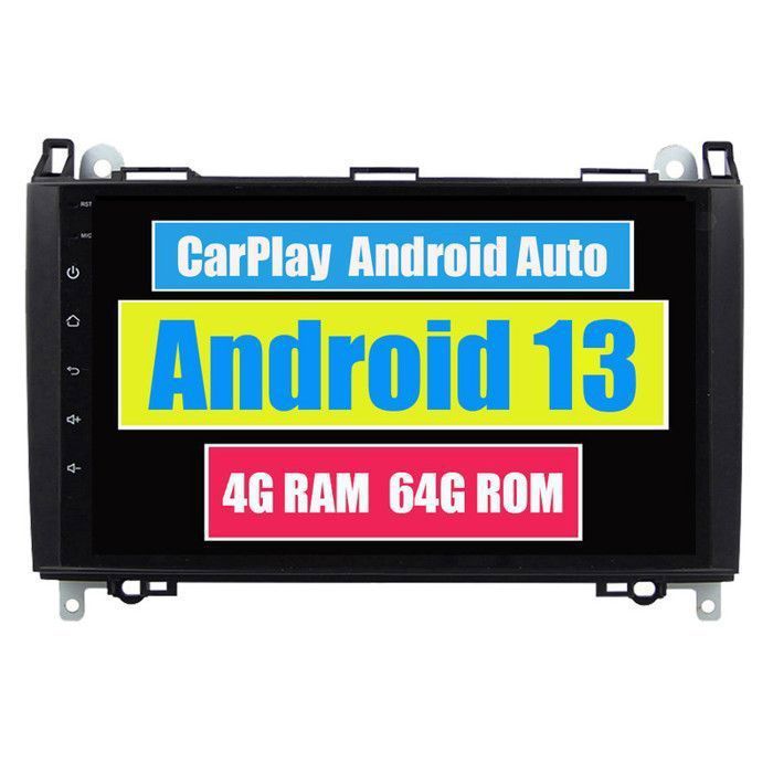 Autoradio GPS Navigation pour Mercedes A-class W169 A150 A155 A160 A170 A180 A190 A200 B-class W245 B140 B160 B170 B180 B200
